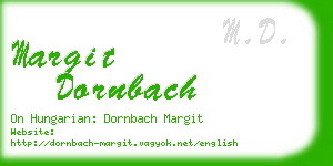 margit dornbach business card